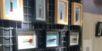 Photo d'une partie des mines exposées pour l'id d'art 2023.