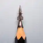 Avion - Cette mine représente un avion de chasse.